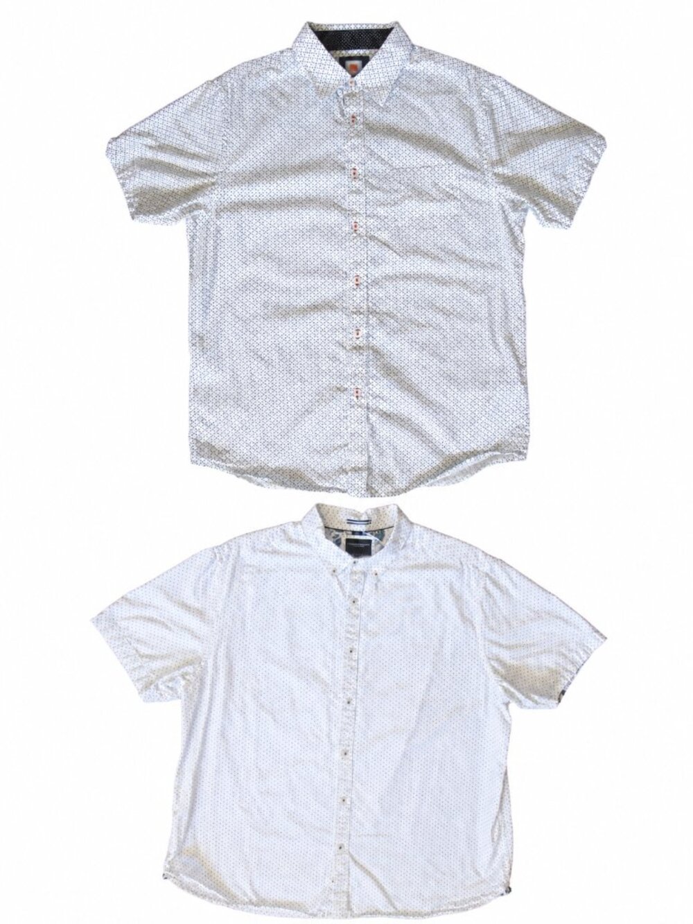 Denim & Flower/SQWEAR 100% Cotton Button Up Shirt Bundle | Size XL